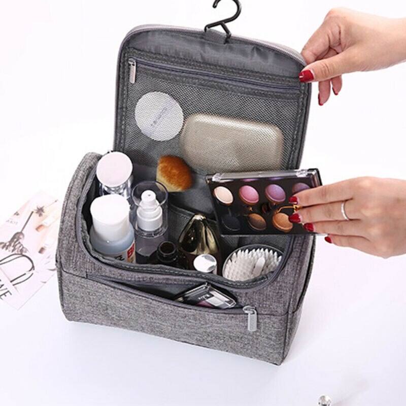Frauen Reisen Taschen Kosmetik machen-hoch Tasche Toilettenartikel fallen Große Kapazität Waschen Tasche Organizer Lagerung Beutel/DURCH