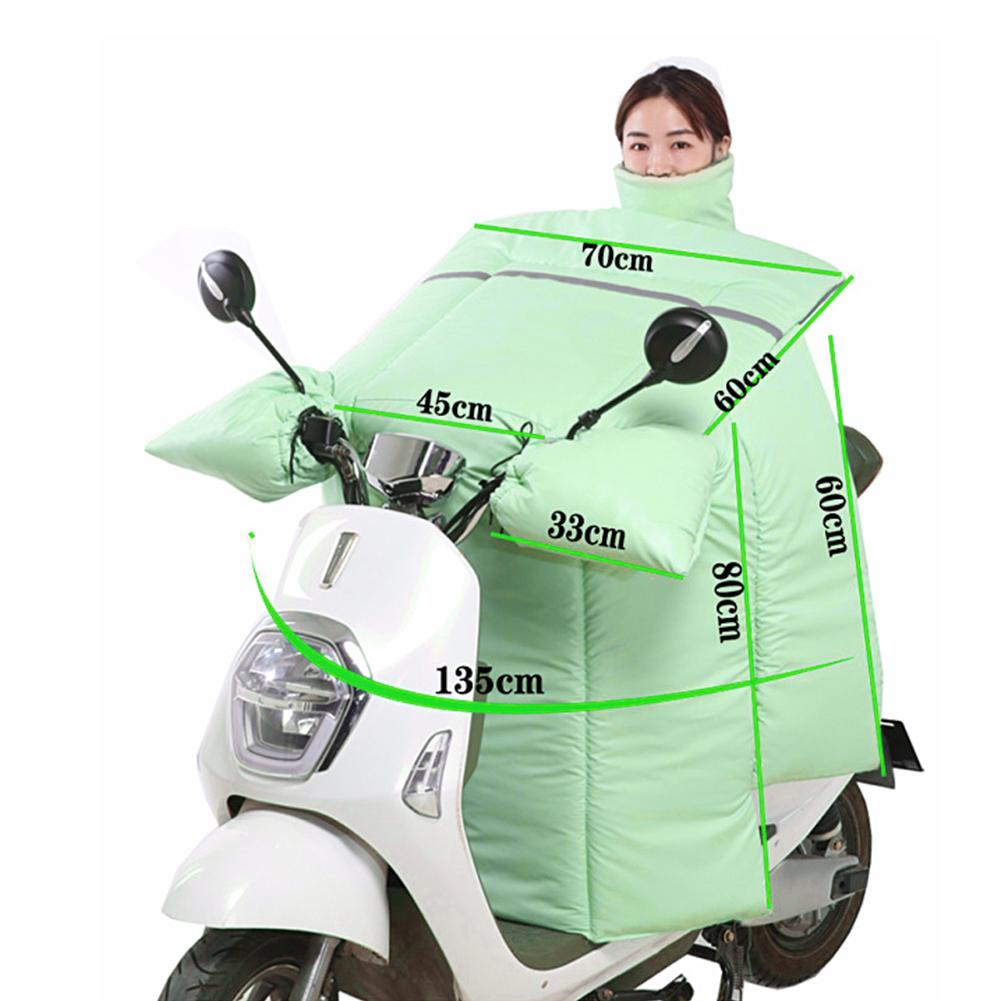 Motorfiets Scooters Beenbedekking Knie Deken Warmer Winddicht Verdikte Pluche Warme Beschermende Been Winter Quilt voor Scooters