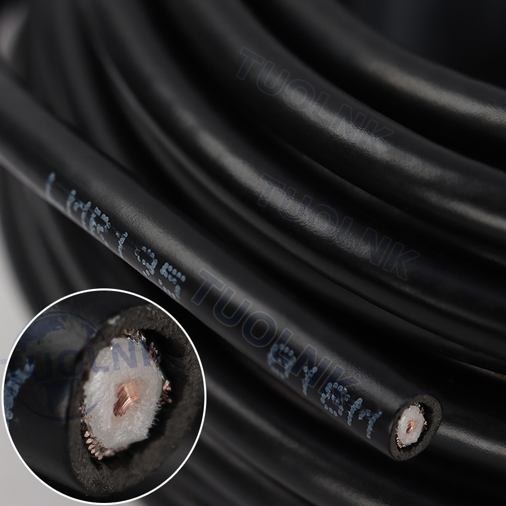 Conector macho/hembra UHF PL259 LMR195 Cable Coaxial RF 50ohm PL259 LMR195 Cable Coaxial de puente de antena