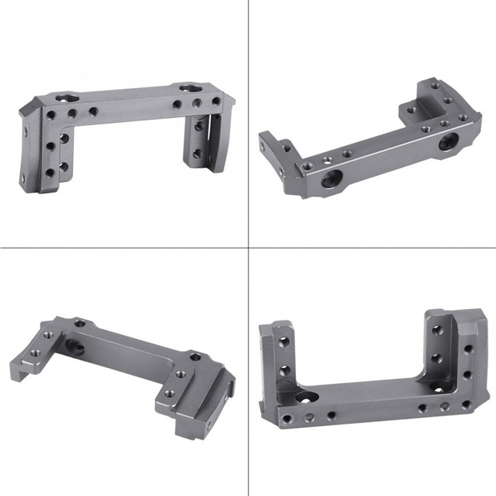 Injora Aluminium Voorbumper Mount Servo Stand Voor 1/10 Rc Crawler Axiale SCX10 Ii AX90046 90046 90047 Upgrade Deel