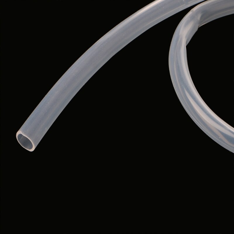 Tuyau En Silicone Souple 6mm Intérieur X 8mm Extérieur - 2 Mètres - Transparent - Marque Uxcell - Neuf
