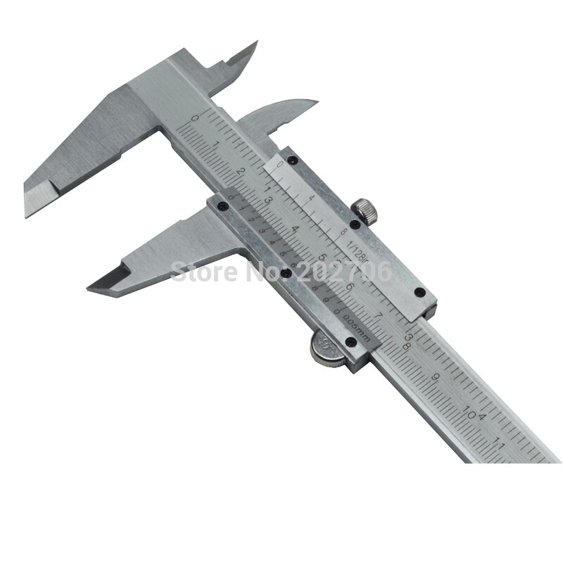 Vernier Caliper 6" 0-150mm 0.05mm 1/128" Metal Calipers Gauge Micrometer Pie De Rey Paquimetro Measuring Tools
