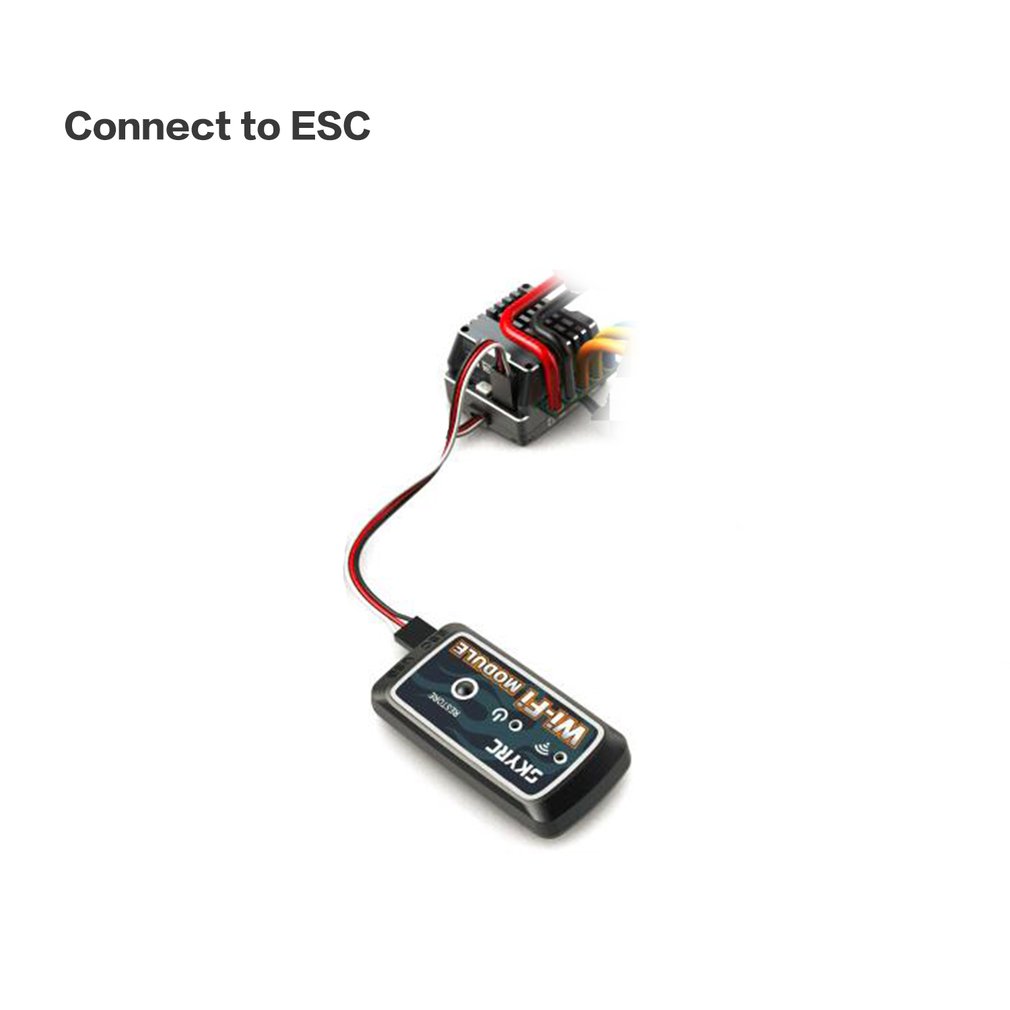 ! Module WiFi SKYRC SK-600075-01 Compatible avec l'esc d'origine et le chargeur Imax B6 Mini B6AC V2 pour les pièces de rechange RC modèle RC