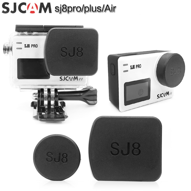 Lanbeika Voor Sjcam SJ8 Lens Cap Plastic Beschermhoes Cap Voor Originele Sjcam SJ8 Pro Plus Air Wifi Waterdichte Actie camera