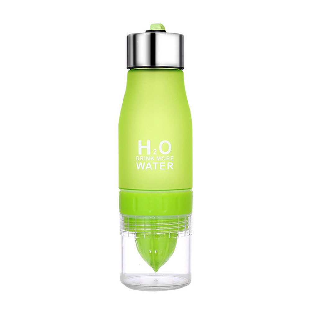 Fles Voor Water 700Ml Waterkoker Mijn Citroen Cup Fles H2o Drink Meer Water Drinken Fiets Fles Fles Voor Een fiets # Py: Green