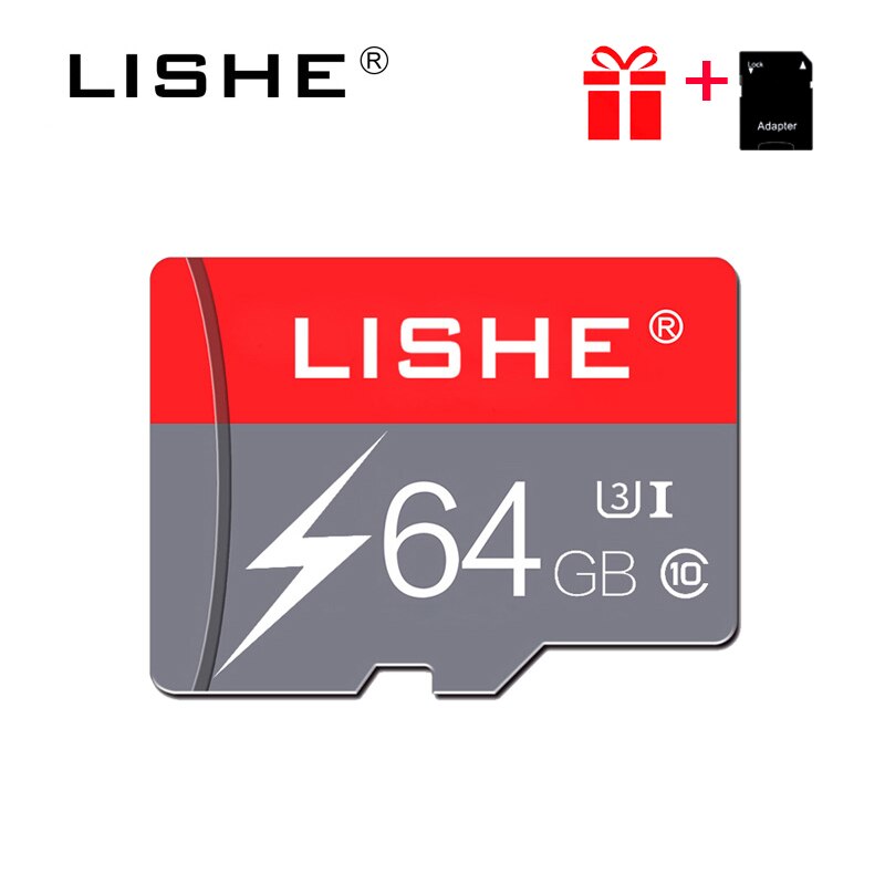 Gratis sd-adapter micro sd-geheugenkaart 128gb geheugenkaarten 64gb kaarten 32gb kaarten  sd 16gb micro sd 8gb kaart voor telefoon: 64gb klas 10