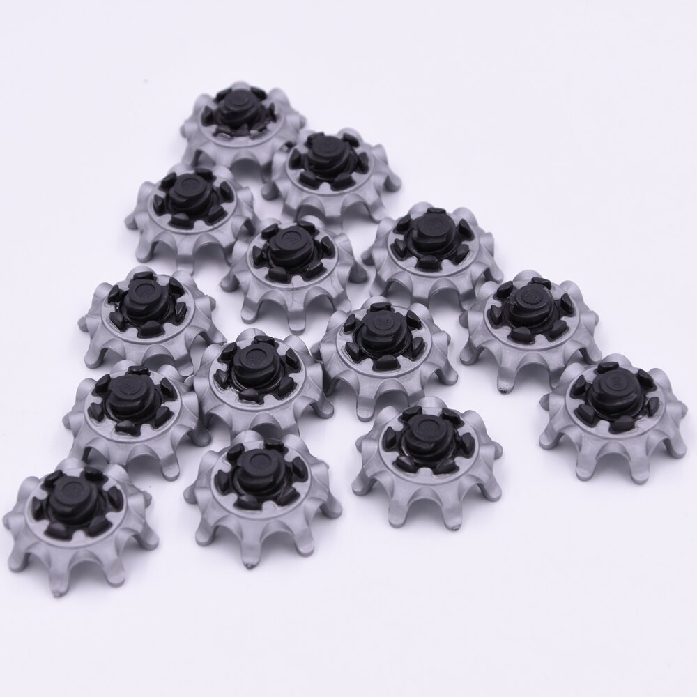 18 stuks golfschoenen met zachte spikes, pinnen, 1/4- draais, snelle draai, schoenspikes, vervangingsset golftrainingshulpmiddelen