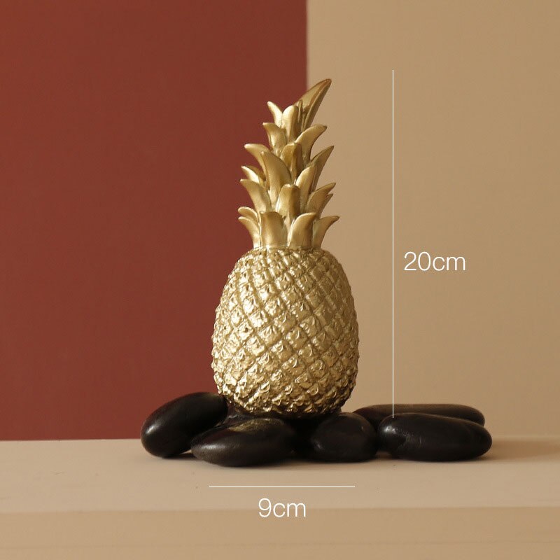 nordisk lys luksus keramisk ananas gyllen hjem stue veranda modell rom myk dekorasjon bryllup: Stil 4