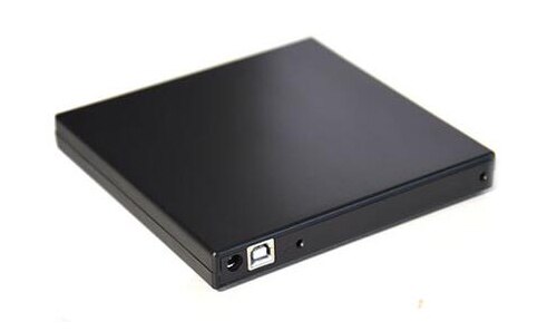External USB DVD Drive for Toshiba Acer Lenovo Laptop PC Win XP/7/8/10 Super Multi 8X DVD RW 24X CD Burner Optical Drive Black