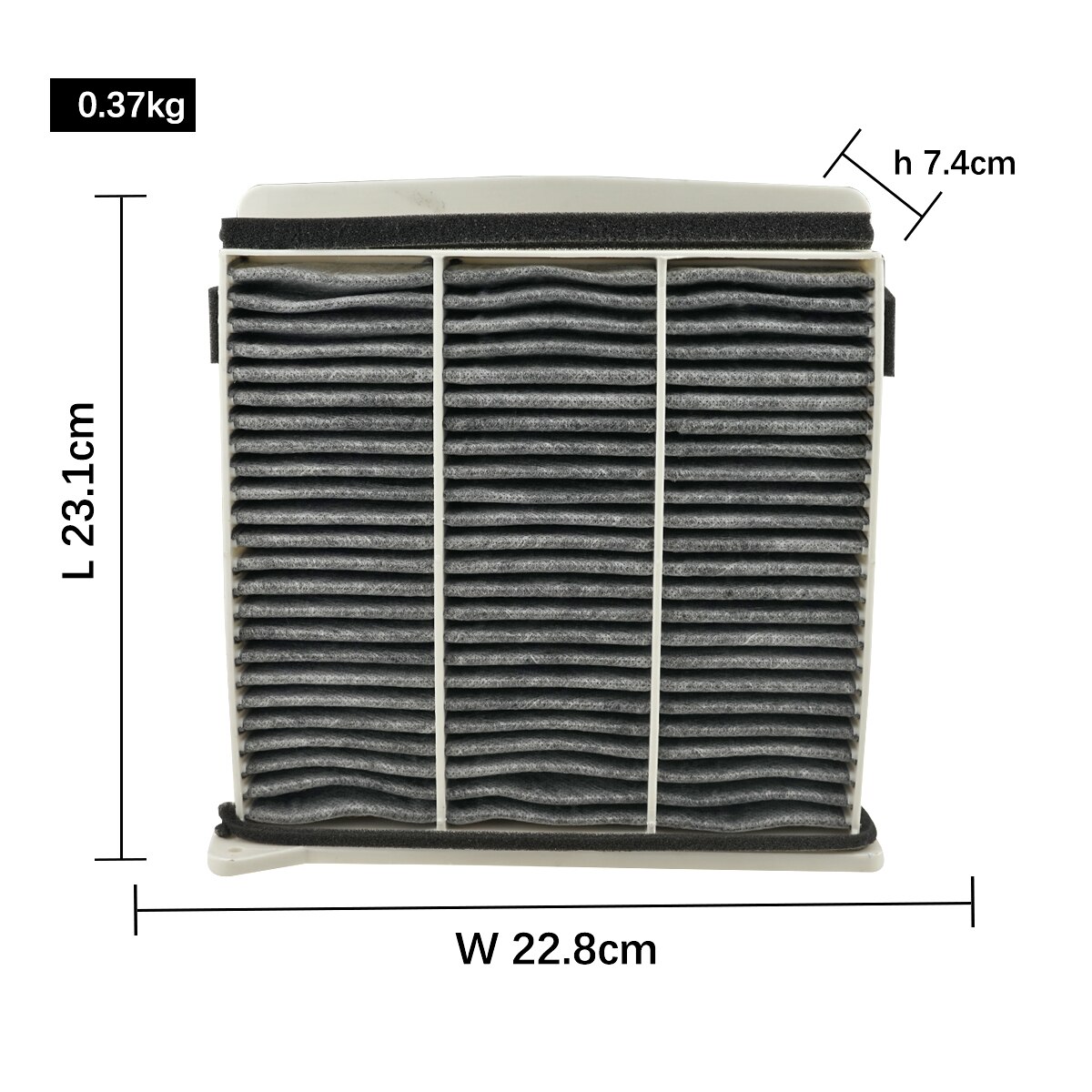 Car Cabin Air Filter For Mitsubishi LANCER EVO 2.0T 2000-2006 GRANDIS 2.4L Outlander 2003 Pajero Sport MR398288