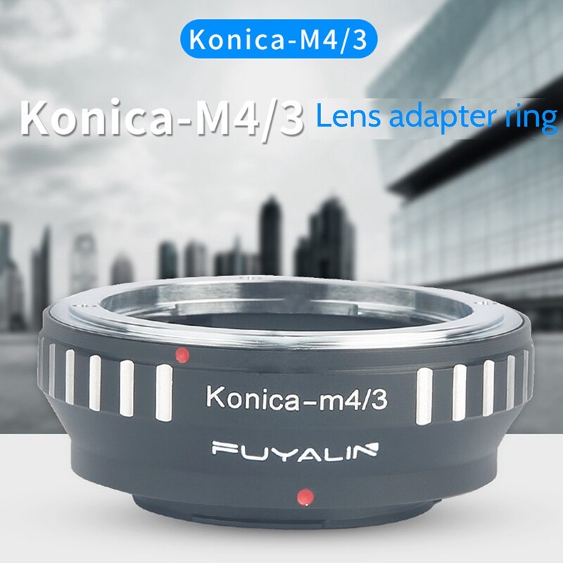 Anneau adaptateur d'objectif pour KONICA Konica AR, Port d'objectif manuel vers M4/3