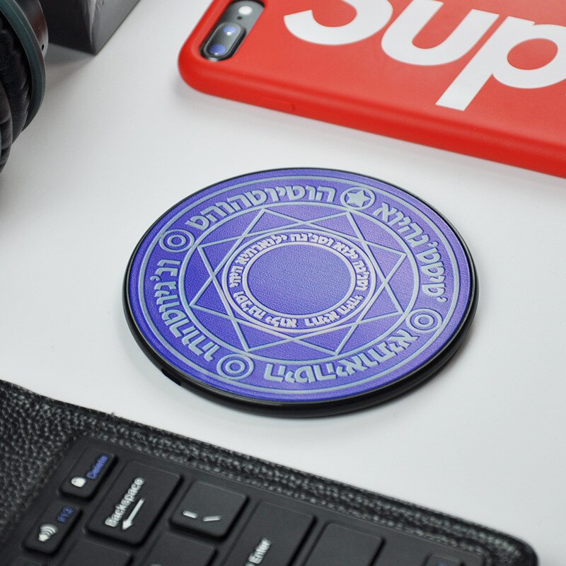 10W Magic Array QI Wireless Charger Mobile Phone Charger Desktop Charger Pad for iPhone Sumsung Xiaomi Huawei