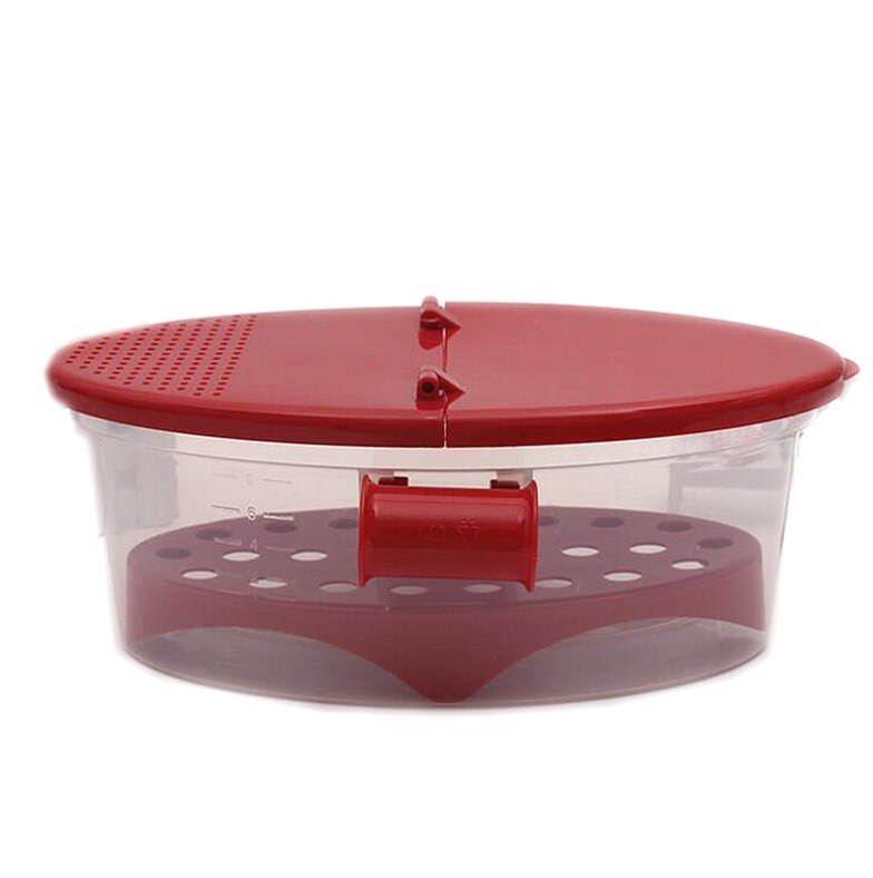 Perfect Pasta Cooker Heat Resistant PP Boat Microwave Steamer Boat Strainer Pasta Microwave Kitchen Tools Spaghetti Bowl