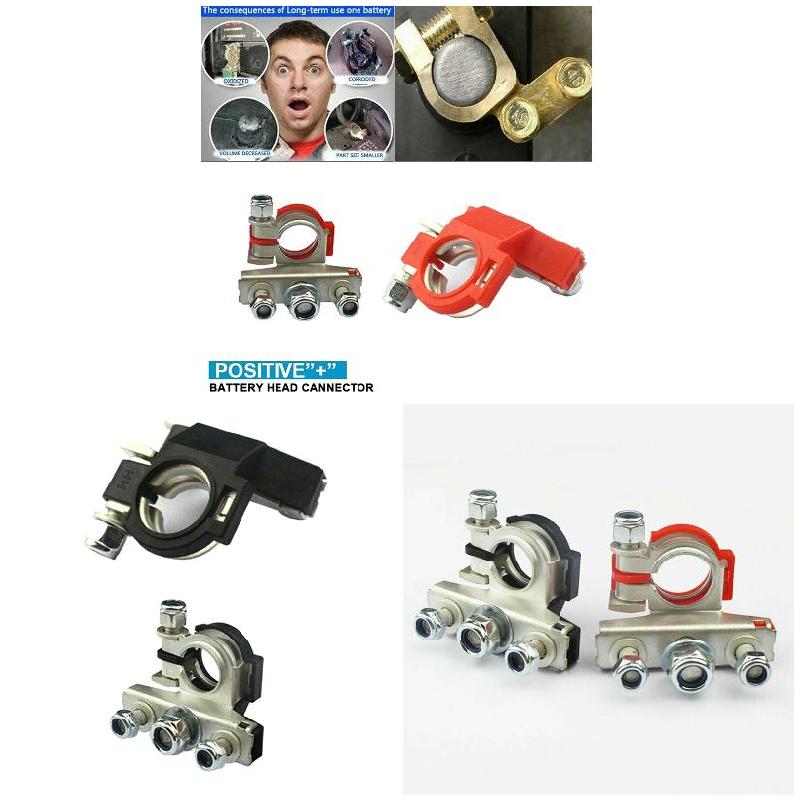 1 Pair Vehicle Quick Release Cable Clamp Clip Heavy Duty Battery Terminal Connector for Car NJ88