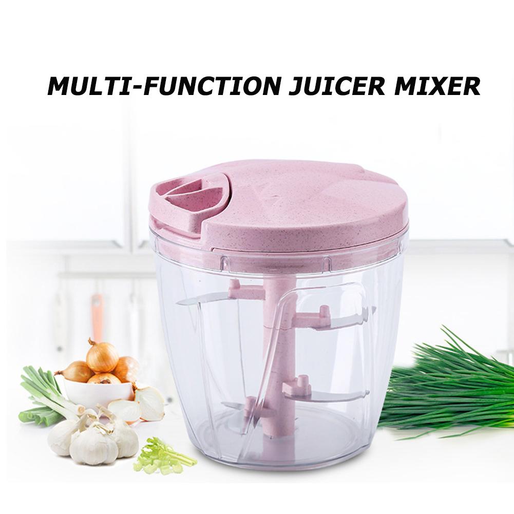 Manual Meat Grinder Hand-power Food String Chopper Mixer 2 in 1 Multifunction Kitchen Juicer Food Mixer Kitchen Accessories