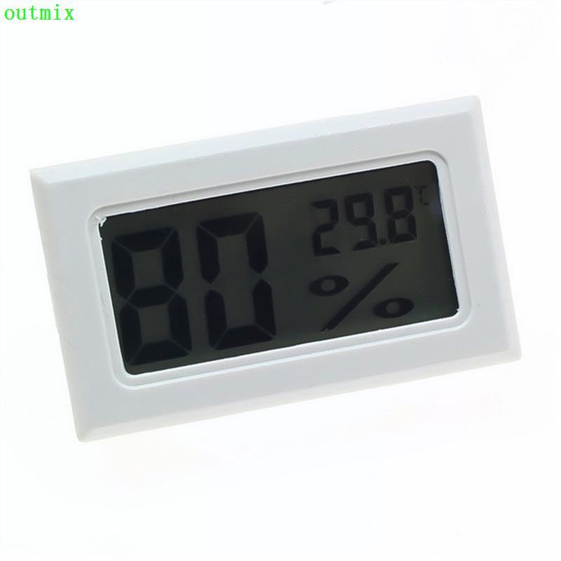 Mini Digital LCD Convenient Temperature Sensor Humidity Meter Indoor Hygrometer Portable Gauge Sensor Fridge Thermometer: 2