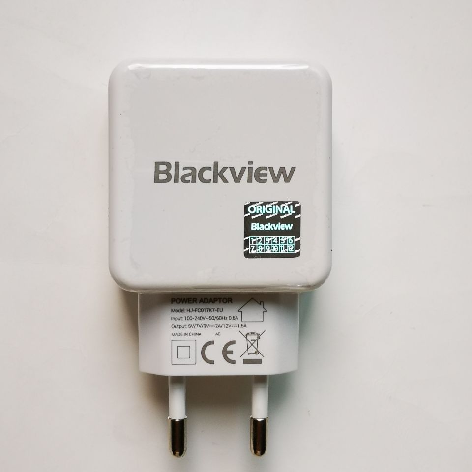 Nuovo originale Blackview BV9500 BV9000 BV9600 BV9700 BV9800 PRO adattatore caricabatterie da viaggio adattatore spina ue + cavo USB tipo C tipo c: Only adapter