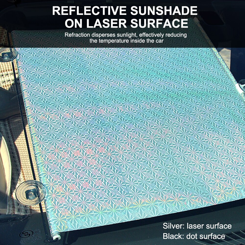 Rideau pare-soleil rétractable pare-soleil réglable bloc de protection contre la chaleur et 99% rayons UV pare-soleil avec ventouse