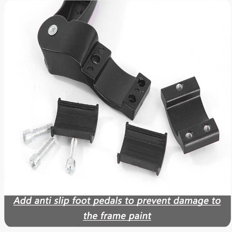 Support Vélo Aluminium Réglable Universel Béquille Vélo Universelle ON BIKE - Réglable Et Antidérapante Accessoires Velo