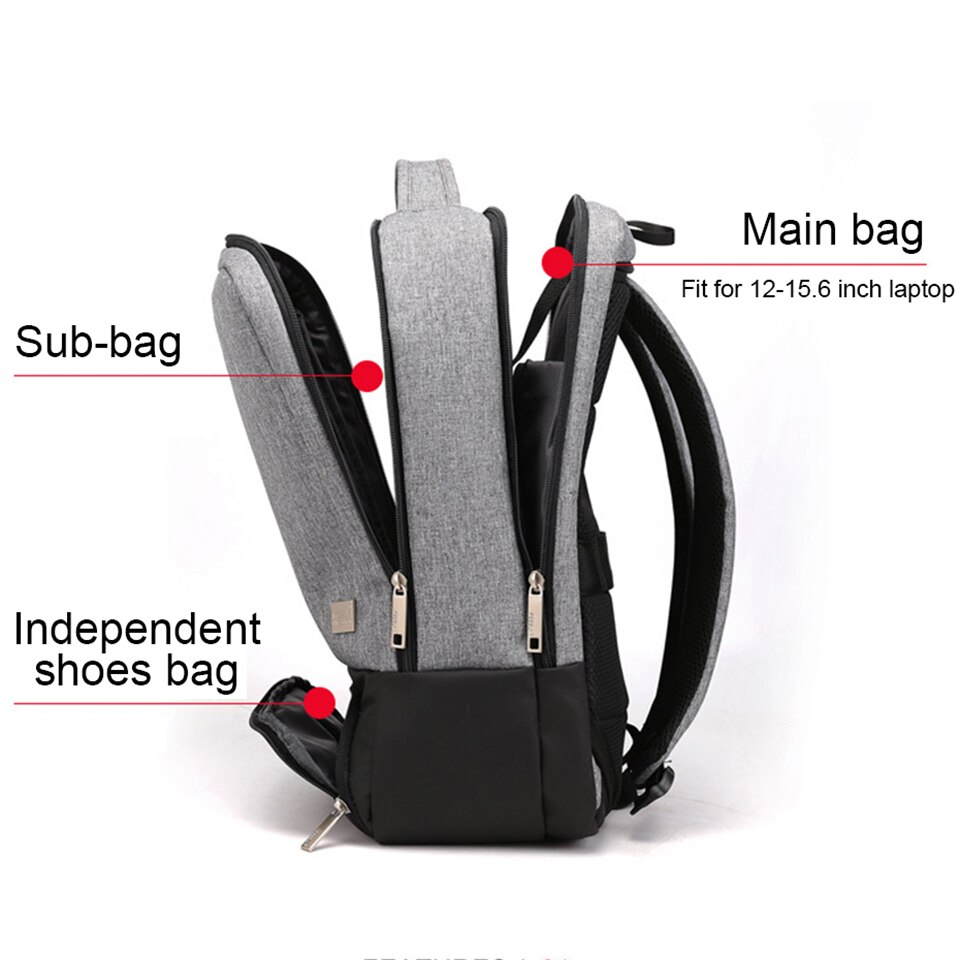 Heren Rugzak Laptop Rugzakken 17 Inch 15.6 &#39;&#39;Anti Diefstal Mannelijke Notebook Reis Back Pack Kantoor Vrouwen Reizen Bagpack
