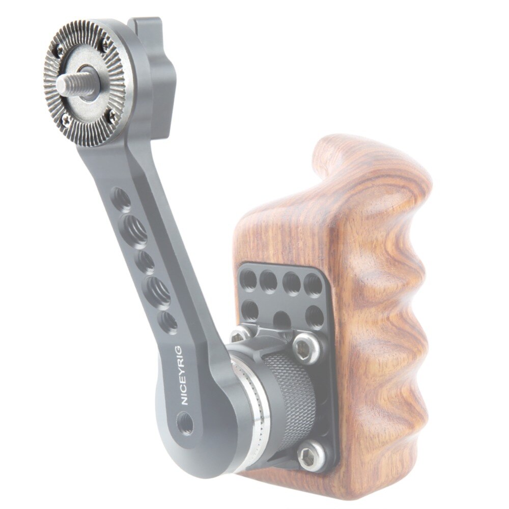 Nieyrig arri roseta rig lidar com câmera alça rig roseta lidar com equipamento de câmera dslr 31.8mm padrão arri montagem m6 rosca parafuso