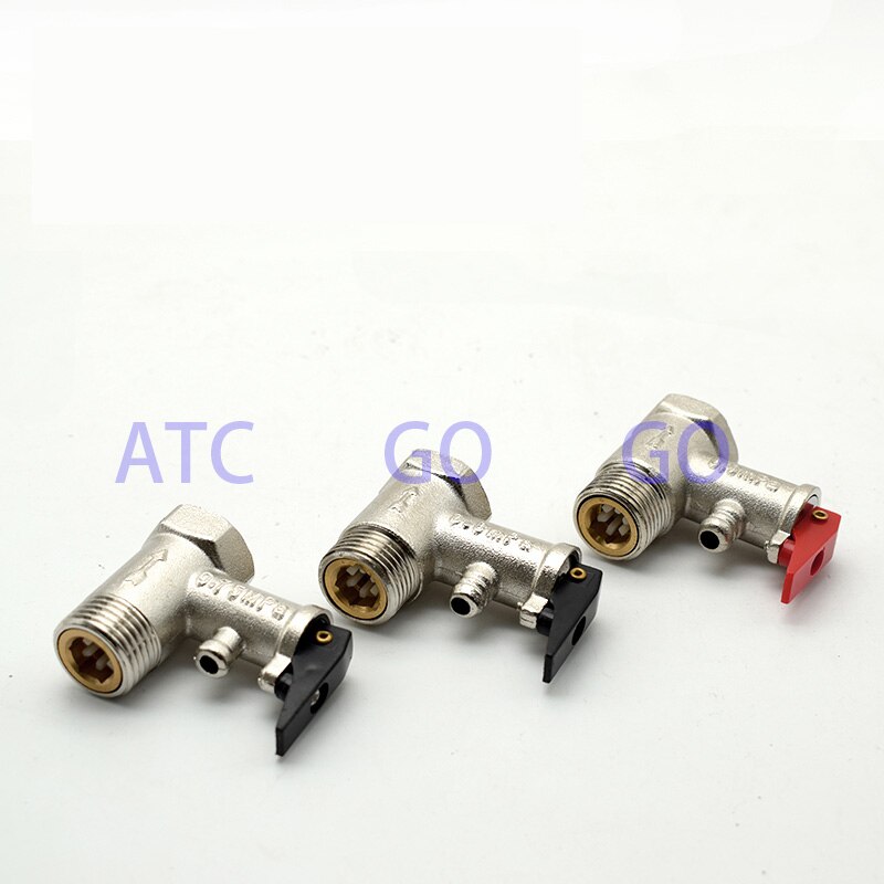 0.7Mpa 0.75Mpa 0.8Mpa Brass temperature and pressure relief valve safety valve One-way check valves for water heaters system