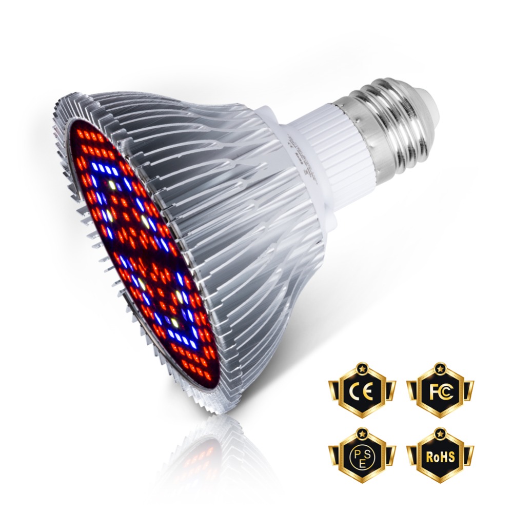 E27 LED Grow Light 30 W 50 W 80 W Fitolamp E14 Groeien LED Lamp Voor Planten 18 W 28 W Volledige Spectrum Led Plant Licht AC85-265V Indoor Grow