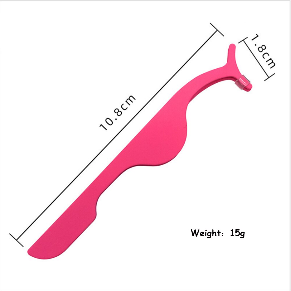 1Pcs Eyelash Tweezers False Eyelashes Tools Lashes Accessories Lash Tweezer Applicator Extension Tweezers Makeup Tools
