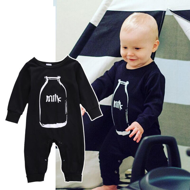 Pasgeboren Peuter Baby Baby Jongen Meisje Unisex Romper Jumpsuit Casual Kleding Hansop Een Stuk Outfits