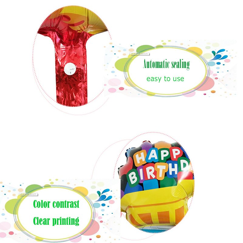 1pc indretningsartikler gør-det-selv tegneserie bilballoner biltog folieballon børn fødselsdagsfest dekorationer børnebolde