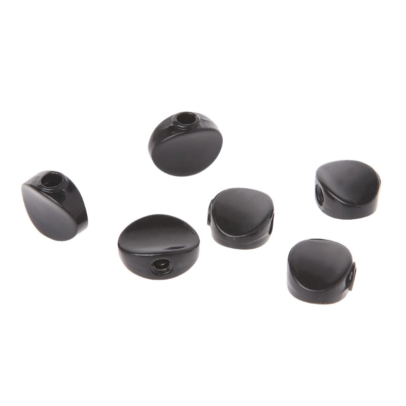 6Pcs Replacement Guitar Tuners Machine Head Metal Buttons Tuning Pegs Parts
