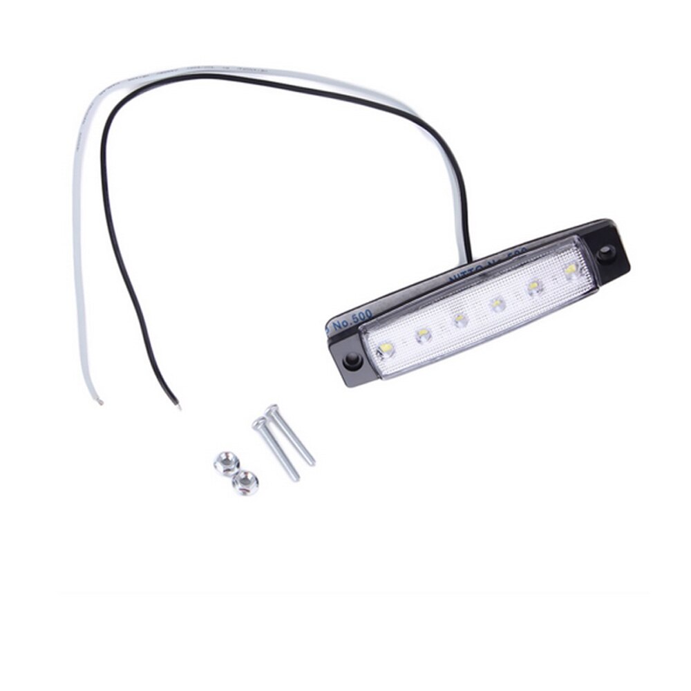 Trailers bar lys overlegen belysning marine grade 12 volt stor hvid led