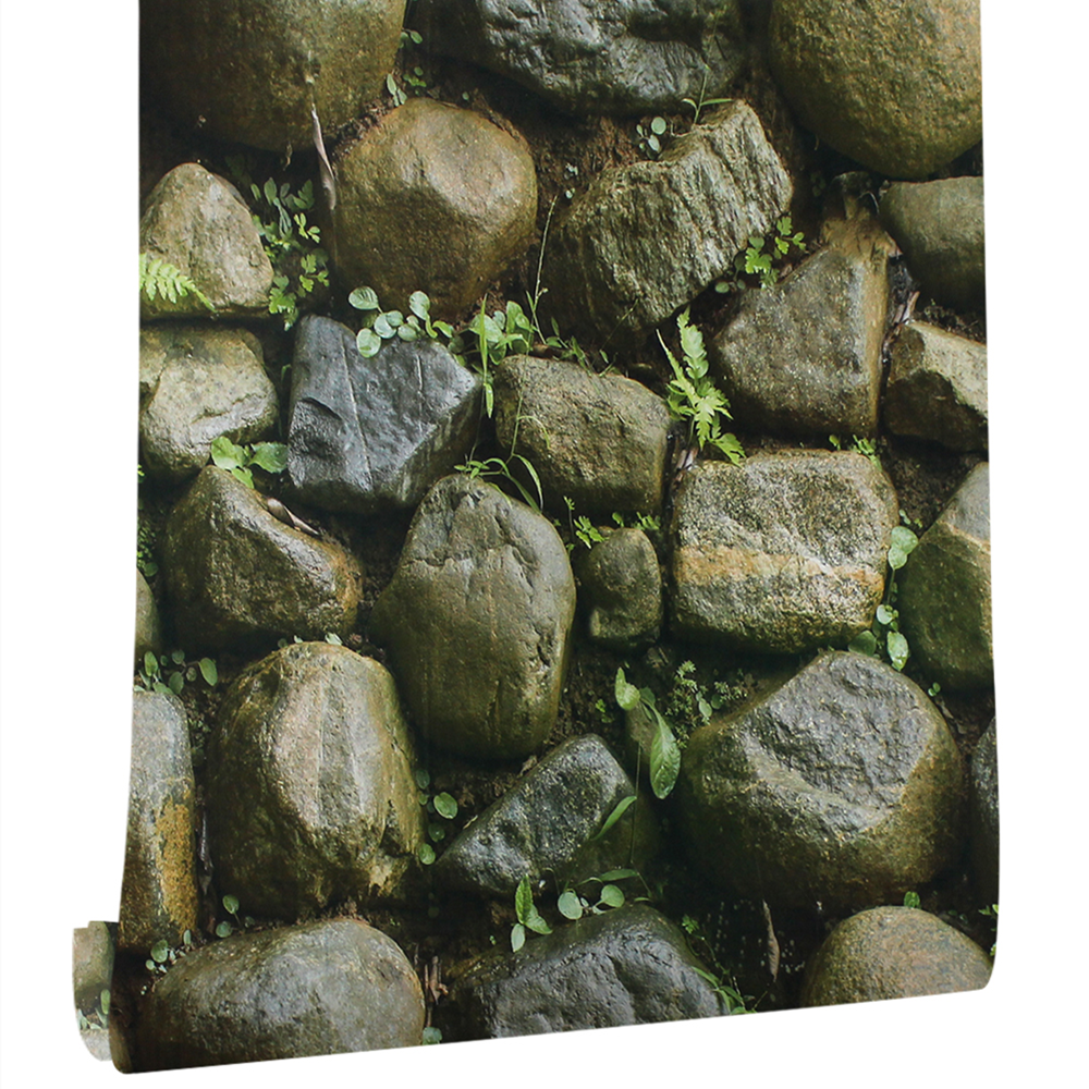 Baksteen Contact Papier Haard Keuken Backsplash Schil-Stick Muur Deur Teller Top Liners Decor Zelfklevende Steen Behang