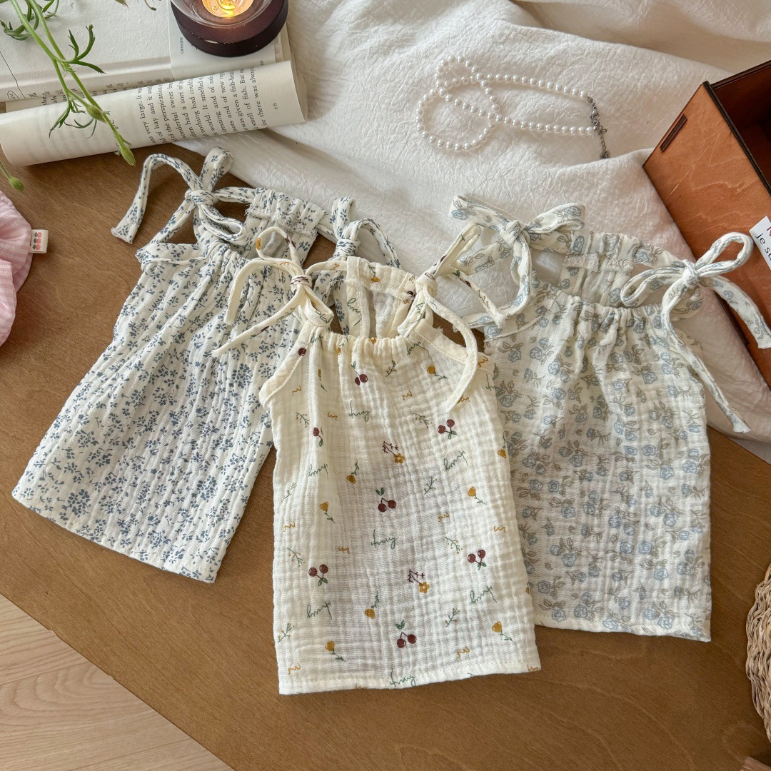Gilet respirant pour animaux de compagnie, pyjama Camisole, robe à cordon de serrage, vêtements pour petits chiens, chat, printemps et été, vêtements pour chiots pour petits chiens