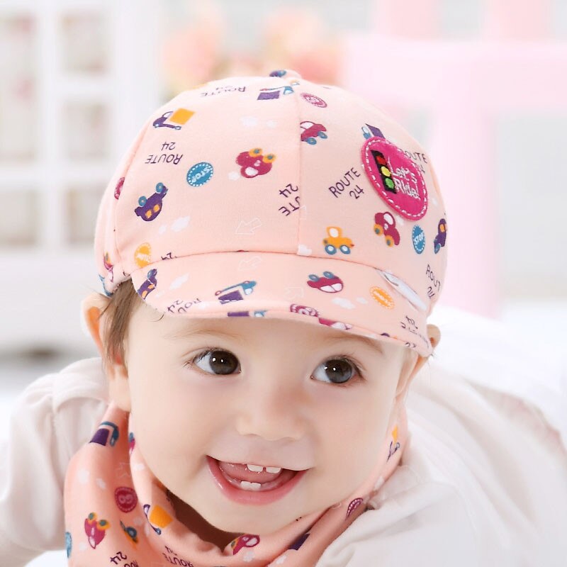 Auto Druck Baby Ente Zunge Baseball Kappe Baby Kind Jungen Mädchen Kleinkind Infant Hut Wenig Baskenmütze Mütze Blau/rosa: Pink 