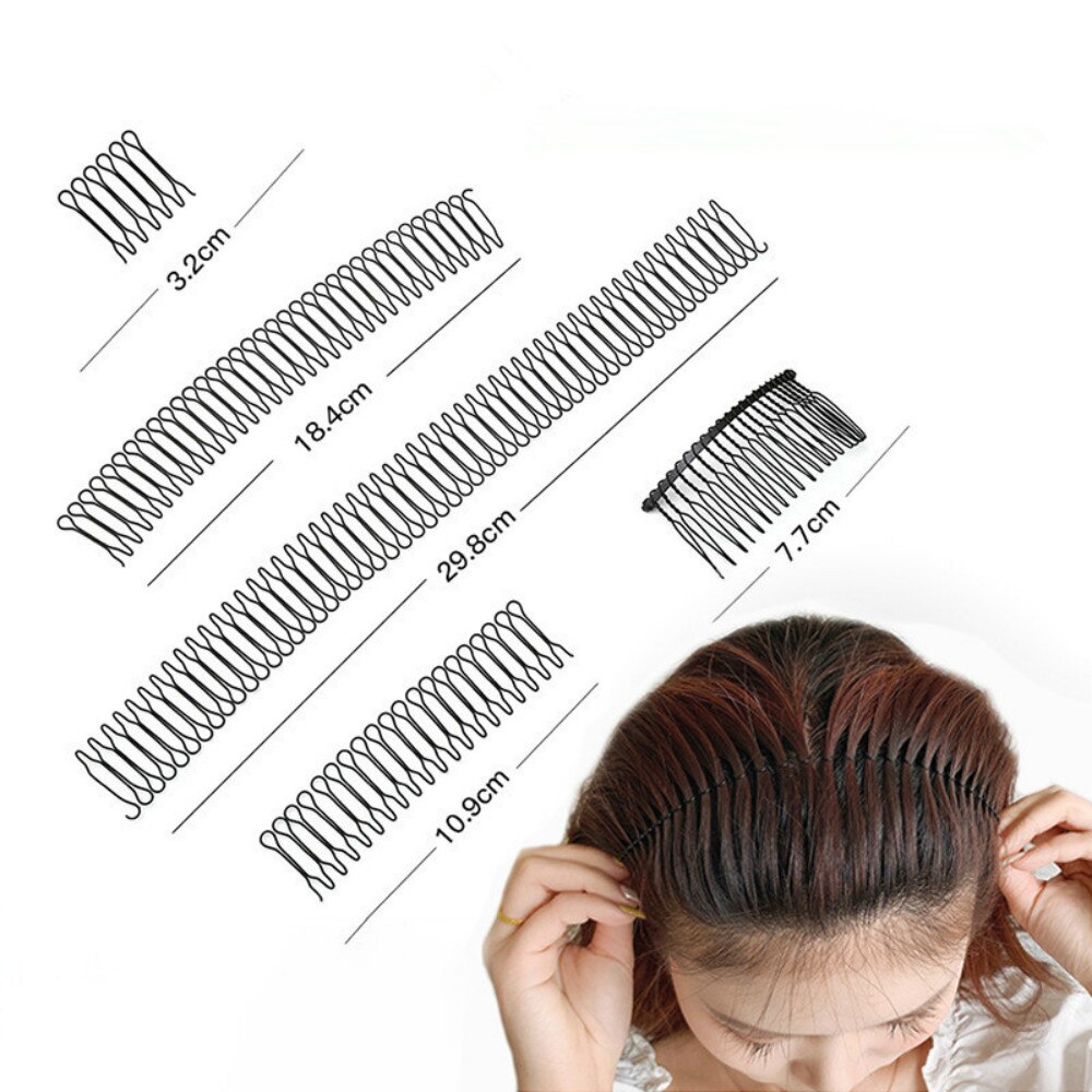 Mode Duurzaam U Vorm Hair Afwerking Fixer Kam Extra Hold Baby Haren Vrouwen En Meisjes Kapsel Haar Accessoires