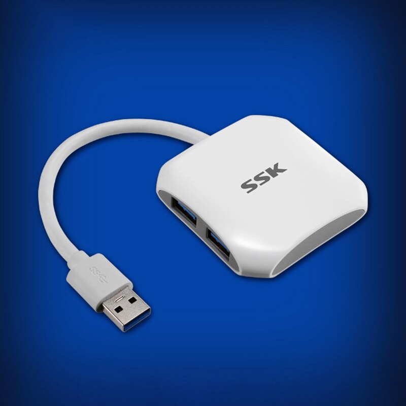 SSK Eine für Vier USB 3,0 HUB Splitter Konverter Extender System Anforderungen: windows98/ME/2000/XP/Vsta/8 Mac OS 10,9 oder Höher