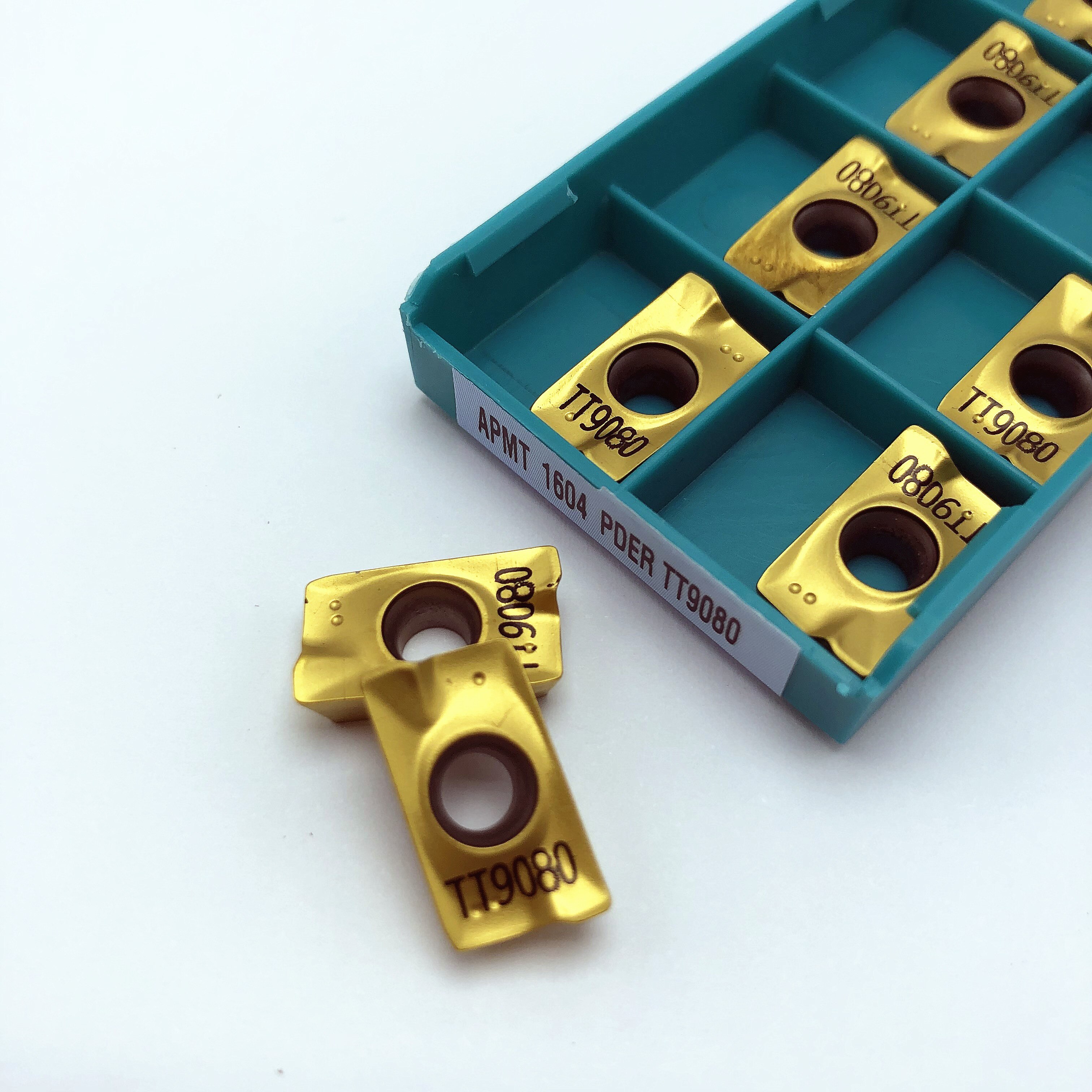 CNC tool APMT1604 PDER TT9080 internal round metal turning tools carbide insert APMT1604 lathe tool milling cutter