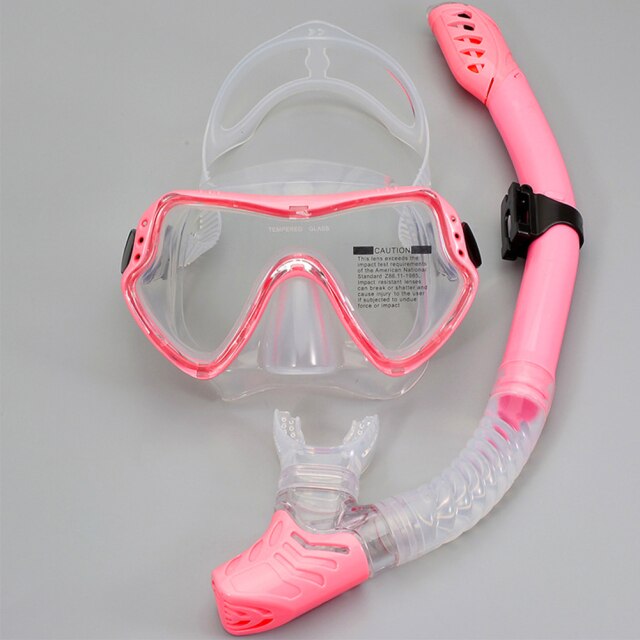 Scuba Diving Mask Silicone Mask Snorkel Anti-Fog Diving Mask Snorkel Full Dry Tube Underwater Swim Equipment: 6