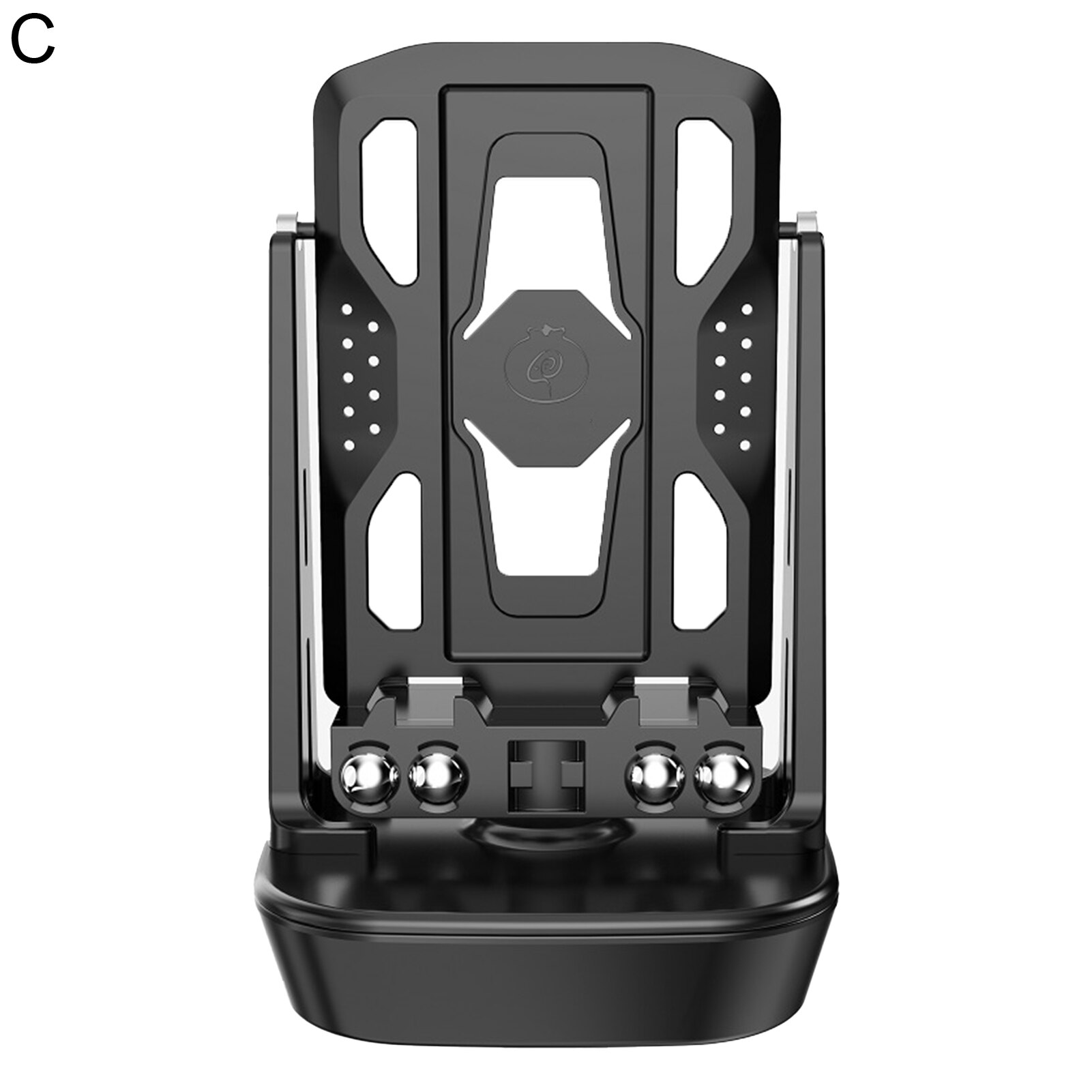 Automatic Walking Swing Mobile Phone Artifact Pedometer Brush Stepper Eternal Instrument Newton Rocker Craft Ornaments: C