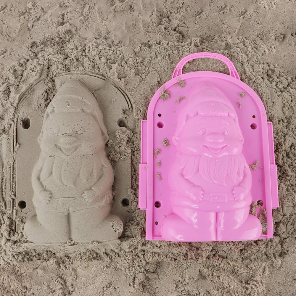 Beach Sand Game 3D Cartoon Mold Beach Snow Sand Model Children's Model Toys Children Outdoor Beach Playset: 39008-5