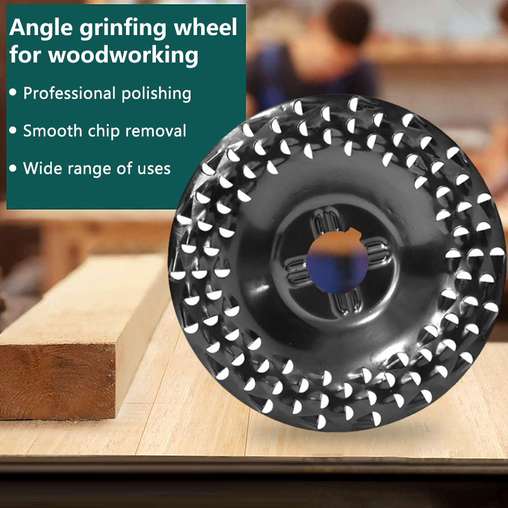 disque meuleuse 125mm disque bois meuleuse 125 Disque de Meuleuse en Bois, de 92mm/125mm, pour Meuleuses d'Angle, Travail de Ponçage, Outil de Conversion à Distance