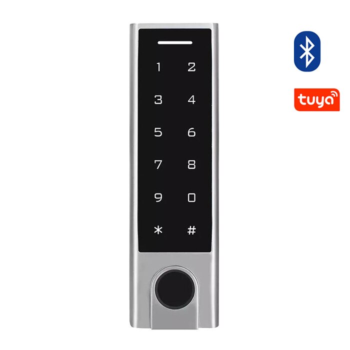 Tuya wifi bluetooth door lock Waterproof keypad Fingerprint Access Control Standalone Keypad Fingerprint RFID Card: HF3-wifi