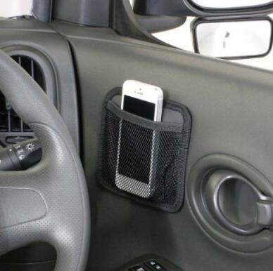 Opbergtas Mobiele Telefoon Houder Mesh Pocket Auto Accessoires