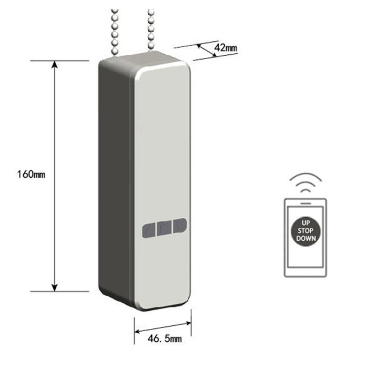 Moteur de volet roulant électrique, Tuya WiFi, commande vocale à distance, fonctionne avec Alexa Google Home Smart Life