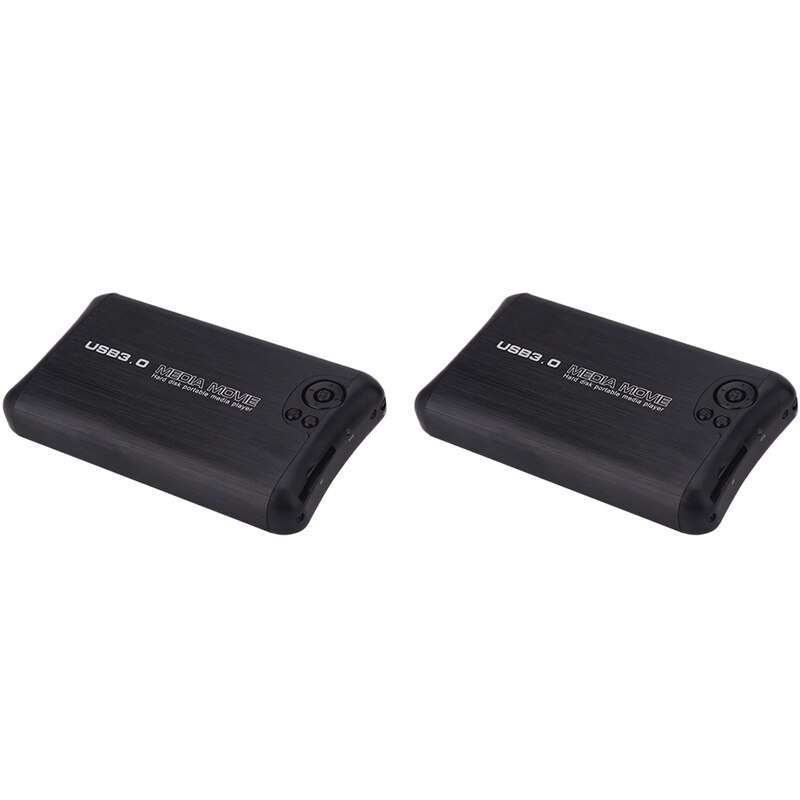 1080P Multimedia Player USB3.0 HDMI AV Output Mini Media Player SATA Support MKV Video Portable U Disk