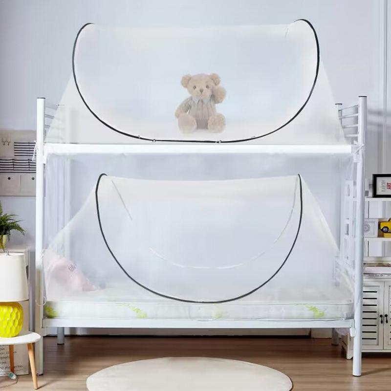 Tenda a rete pieghevole tenda a rete Fine per biancheria da letto sacco a pelo leggero Fly Net grande spazio campeggio Fly Net Bed per l'estate