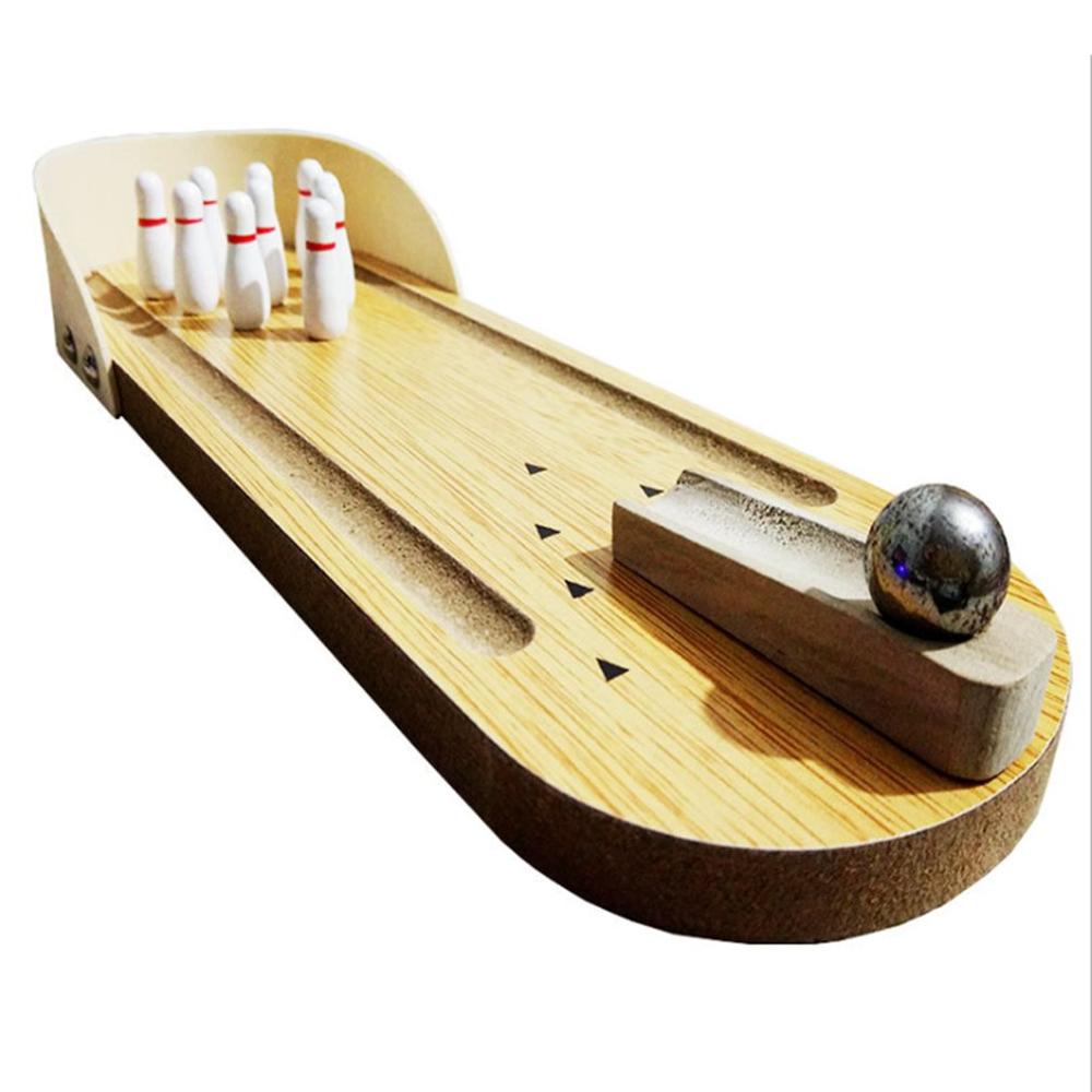 Holz Mini Bowling und Frosch Bowling Kinder Pädago... – Vicedeal