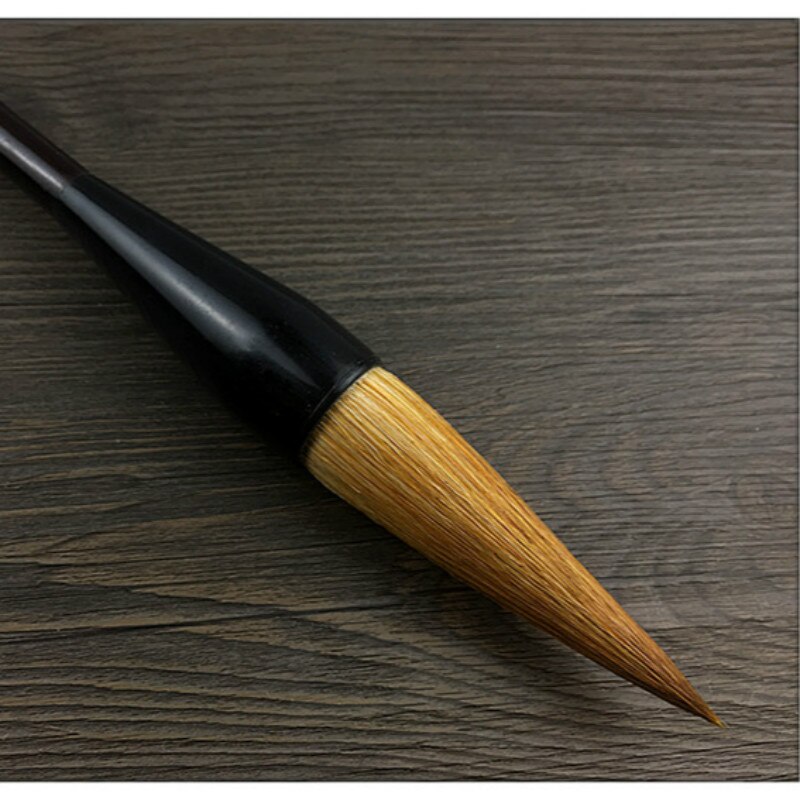 Pluma de caligrafía pincel de comadreja China pincel Tinta China pintura en forma de tolva pincel para escritura Couplet Caligrafia