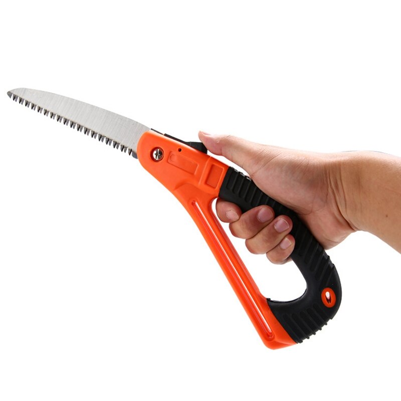 Folding Portable Precision Ground Tooth Hand Saw Garden Trimmer Woodworking Saw